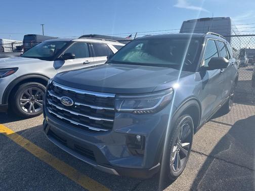 Blue 2026 Ford Explorer Active