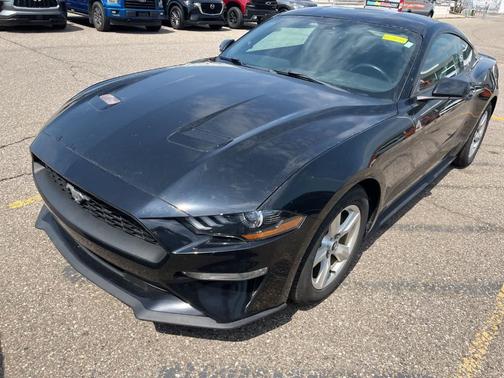 Shadow Black 2019 Ford Mustang EcoBoost