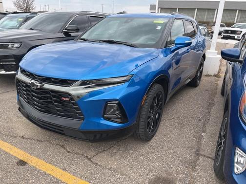 Bright Blue Metallic 2021 Chevrolet Blazer RS