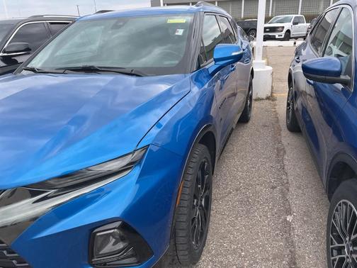 Bright Blue Metallic 2021 Chevrolet Blazer RS