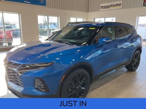 Bright Blue Metallic 2021 Chevrolet Blazer RS