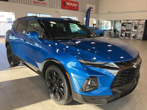 Bright Blue Metallic 2021 Chevrolet Blazer RS