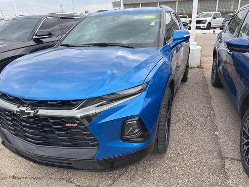 Bright Blue Metallic 2021 Chevrolet Blazer RS