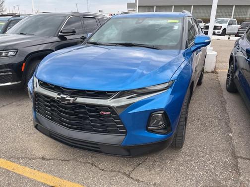 Bright Blue Metallic 2021 Chevrolet Blazer RS
