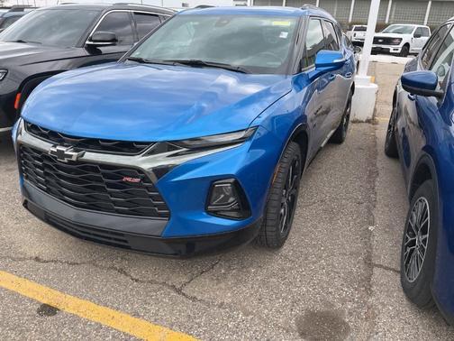 Bright Blue Metallic 2021 Chevrolet Blazer RS