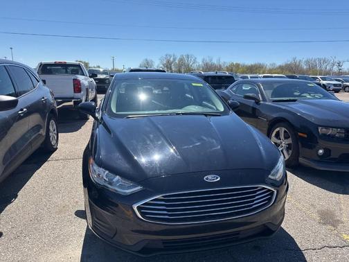 Agate Black Metallic 2020 Ford Fusion SE