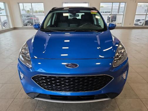 Velocity Blue Metallic 2021 Ford Escape Titanium Hybrid