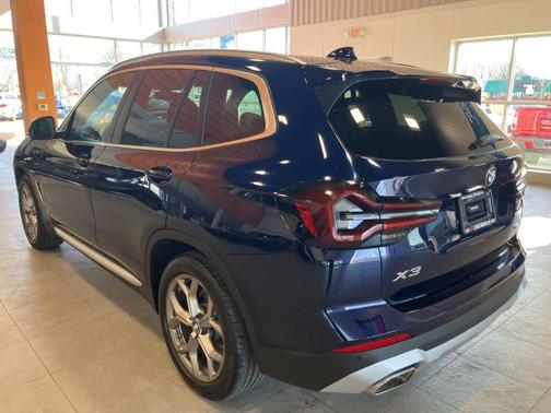 Blue 2022 BMW X3 xDrive30i