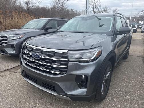 Carbonized Gray Metallic 2026 Ford Explorer Active