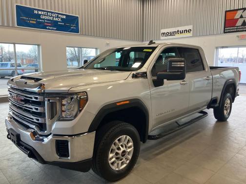 Silver 2021 GMC Sierra 2500 SLE