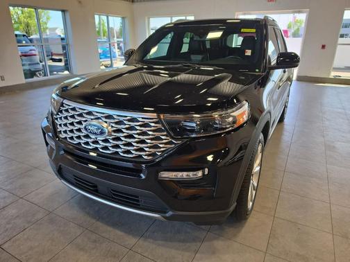 Agate Black Metallic 2023 Ford Explorer Platinum