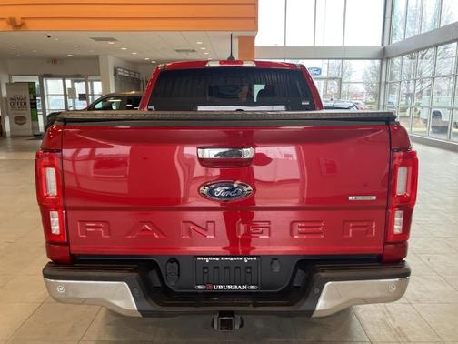 Rapid Red Metallic Tinted Clearcoat 2020 Ford Ranger Lariat
