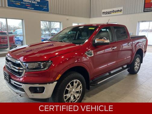 Rapid Red Metallic Tinted Clearcoat 2020 Ford Ranger Lariat
