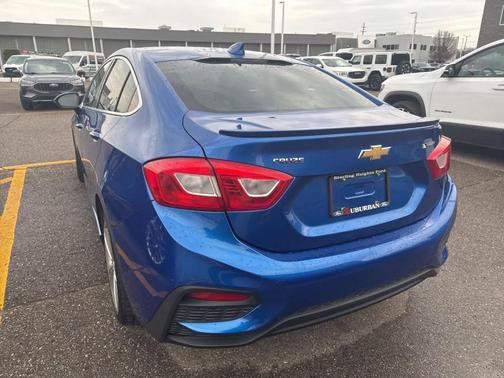 Blue 2017 Chevrolet Cruze Premier