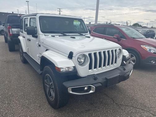 Bright White 2023 Jeep Wrangler Sahara