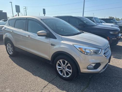 White Gold Metallic 2017 Ford Escape SE