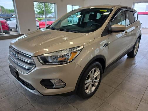 White Gold Metallic 2017 Ford Escape SE