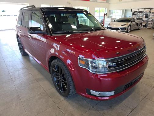 Ruby Red Metallic Tinted Clearcoat 2019 Ford Flex SEL