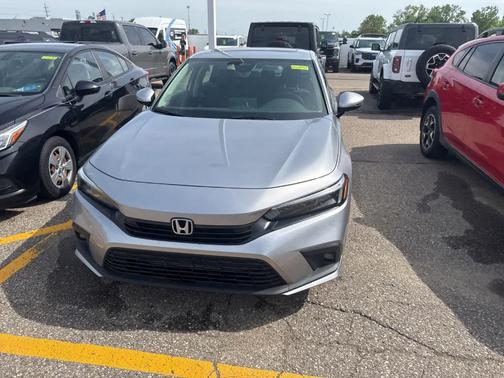 Lunar Silver Metallic 2023 Honda Civic Touring