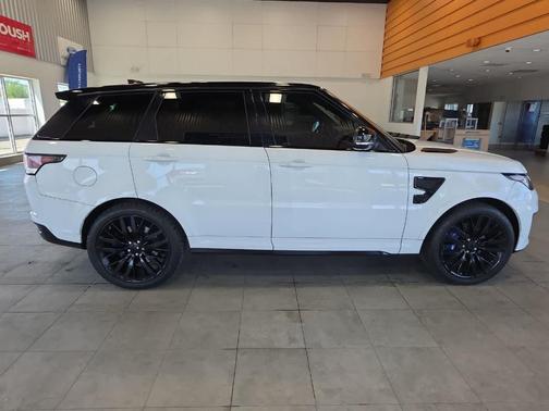White 2017 Land Rover Range Rover Sport 5.0L Supercharged SVR