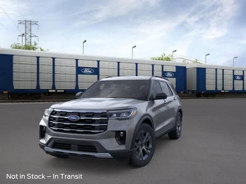 Carbonized Gray Metallic 2026 Ford Explorer Active