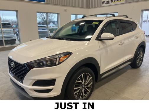 Dazzling White 2019 Hyundai TUCSON SEL