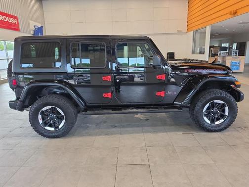 Black 2021 Jeep Wrangler Unlimited Rubicon