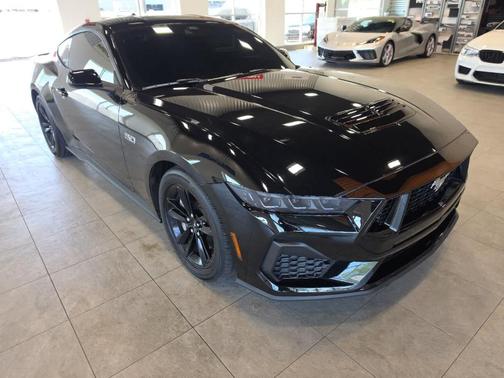 Shadow Black 2025 Ford Mustang GT