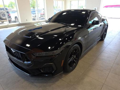 Shadow Black 2025 Ford Mustang GT