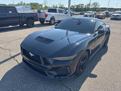 Shadow Black 2025 Ford Mustang GT