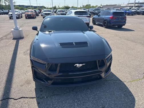 Shadow Black 2025 Ford Mustang GT
