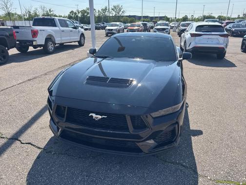 Shadow Black 2025 Ford Mustang GT
