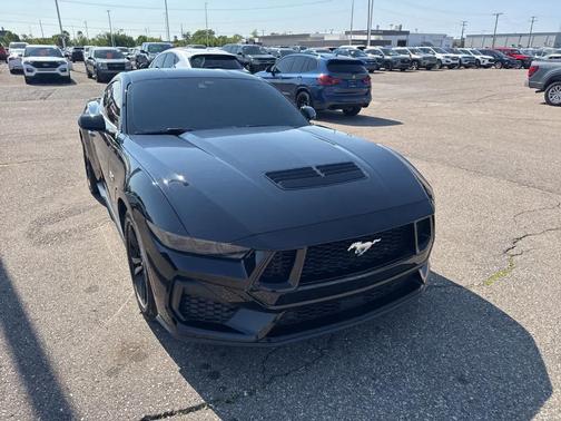 Shadow Black 2025 Ford Mustang GT