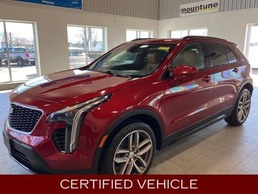 Red 2019 Cadillac XT4 Sport