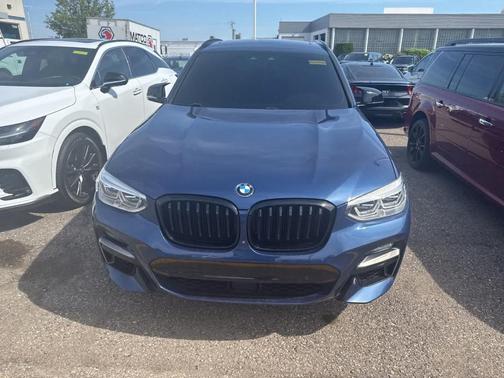 Phytonic Blue Metallic 2021 BMW X3 M40i