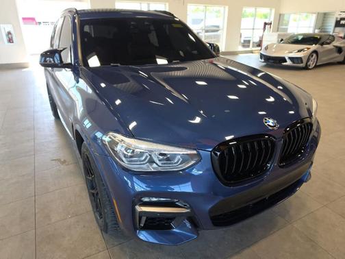 Phytonic Blue Metallic 2021 BMW X3 M40i