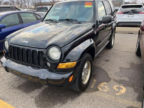 Black 2007 Jeep Liberty Sport