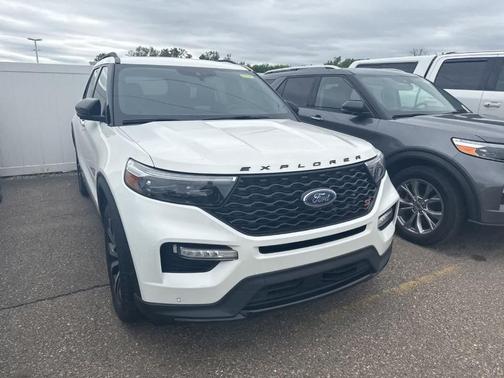 Star White 2021 Ford Explorer ST