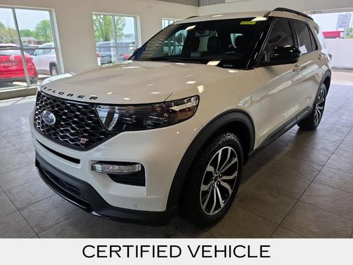 Star White 2021 Ford Explorer ST