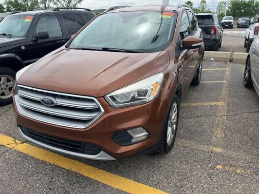 Canyon Ridge Metallic 2017 Ford Escape Titanium