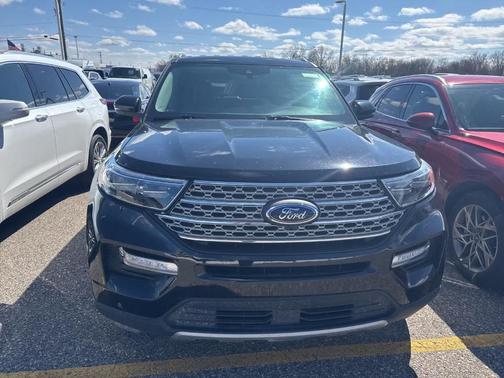 Agate Black Metallic 2020 Ford Explorer Limited