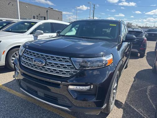 Agate Black Metallic 2020 Ford Explorer Limited