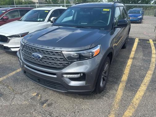Carbonized Gray Metallic 2023 Ford Explorer XLT