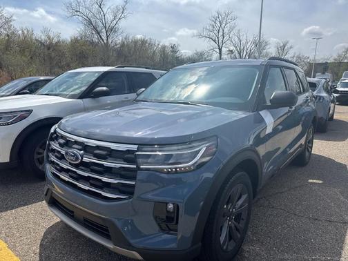 Medium Blue Metallic 2026 Ford Explorer Active