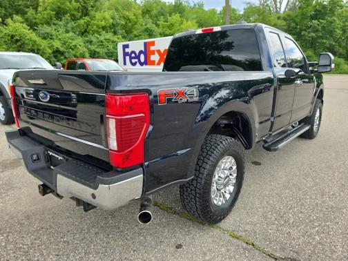 Antimatter Blue Metallic 2022 Ford F-250 XLT
