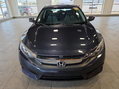 Black 2018 Honda Civic EX