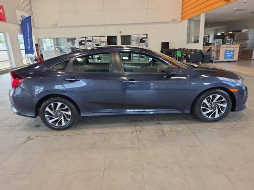 Black 2018 Honda Civic EX