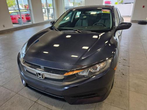 Black 2018 Honda Civic EX