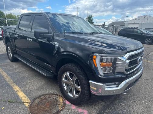 Agate Black Metallic 2021 Ford F-150 XLT