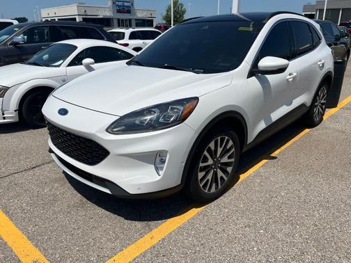 Star White 2020 Ford Escape Titanium